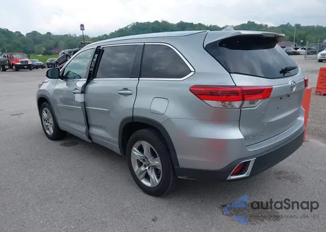 2017 Toyota Highlander Limited from USA, damaged, VIN 5TDYZRFH1HS207001
